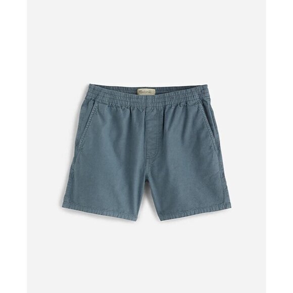 Madewell Other - MADEWELL Smokey Blue Cotton-Hemp Blend Everywear Shorts - Men's Medium